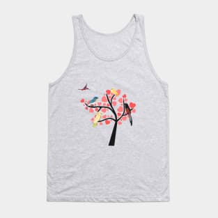 heart tree Tank Top